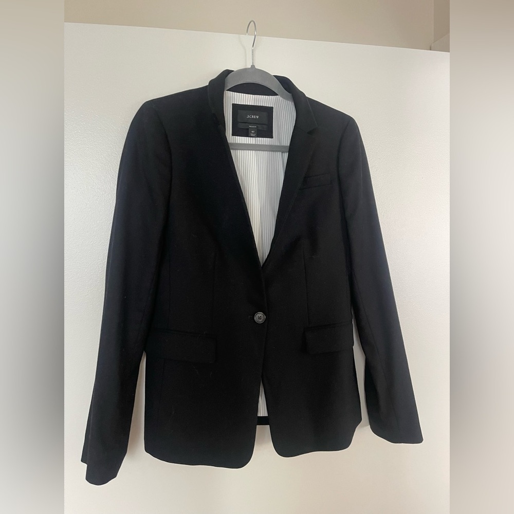 J Crew Wool Regent Blazer (4 tall)